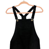 Skatie Black Corduroy Overalls- Size XS