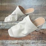 Beautiisoles Cream Leather Shoes- 7 (see notes)