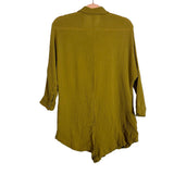 Acacia x Revolve Mustard Cotton Gauze Romper- Size S (sold out online)