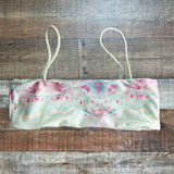 No Brand Blue and Pink Tie-Dye Bikini Top- Size ~S (see notes)