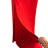 Likely Red One Shoulder Split Strap with Side Split Maxson Gown NWT- Size 0