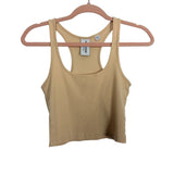 Collusion Cream Ribbed Tank- Size 4