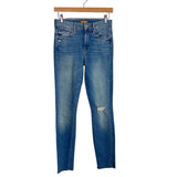 MOTHER Looker Ankle Fray Jeans- Size 25 (Inseam 28”)