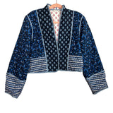 Sunday Up Reversible Floral Print Quilted Jacket - Size S