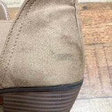 Pierre Dumas Suede Booties- Size 7.5 (see notes)