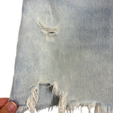 AGOLDE Light Wash Distressed Jean Skirt- Size 26 (see notes)