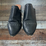 Report Black Studded Mules- Size 7 (see notes)