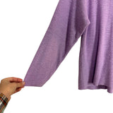 Free People Beach Purple Sweater- Size XS