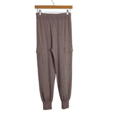 Caracilia Coffee Grey Two Piece Knit Jogger Set NWT- Size S