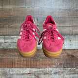 Adidas Magenta Gazelle Sneakers - Size 5.5 (Like New Condition)