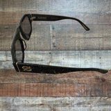Sardine Louie Black Marble Frame Sunglasses with Case