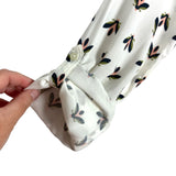 LOFT Multi-Color Firefly Button Front Roll Tab Sleeves Top- Size M (see notes)