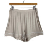 Staykation Cream Ribbed Bamboo Short PJ Set NWT- Size M