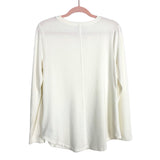 Daily/Ritual Ivory Lightweight Sweater- Size L