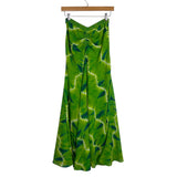 Altuzarra Green Tie Dye Ruched Skirt - Size 36 (We Have Matching Top)