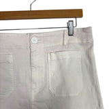 Avara White Stretch Skirt- Size M (see notes)