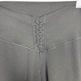 Offline By Aerie Black Front Lace Real Me Hi Rise 7/8 Leggings - Size M (Inseam 24")