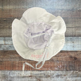 No Brand White Light Pink Harper UPF 50+ Hat - Size S