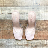 Shoe Land Clear Heels- Size 7.5 (sold out online)