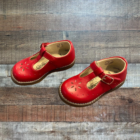 Footmates Toddler Red Arch Support Mary Janes- Size 6