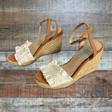 Draper James Espadrille Wedge Sandal - Size 6
