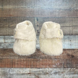 Ugg White Bixbee Booties - Size US 0/1 Kids