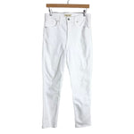 Madewell White Stovepipe Jeans- Size 28 (see notes, Inseam 27.5”)