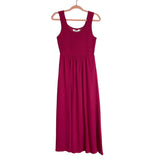 Anrabess Fuchsia Smocked Tank Dress NWT- Size S