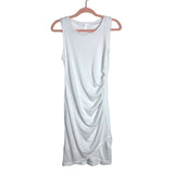 Leith White Ruched Bodycon Tank Dress- Size S (sold out online)
