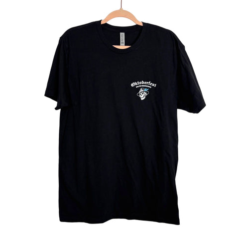 Next Level Apparel Black Oktoberfest T-Shirt - Size L