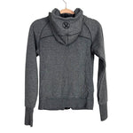 Lululemon Grey Zip Up Hooded Jacket - Size 4