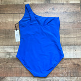 Stylest Electric Blue One Shoulder One Piece NWT- Size XL