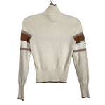 PINK Victoria's Secret Cream Apres Ski Zip Up Sweater - Size S