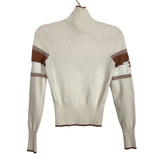 PINK Victoria's Secret Cream Apres Ski Zip Up Sweater - Size S