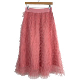 AURA Pink Tiered Tulle Skirt NWT- Size M (see notes, sold out online)