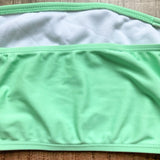 No Brand Neon Green Bandeau Top- Size S (see notes)