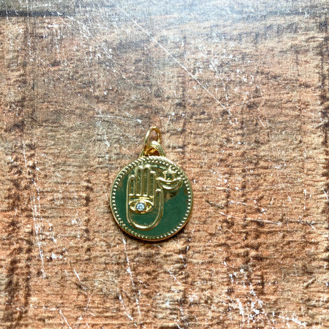 The Hand Necklace Charm