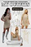 Nasty Gal Tassel Beaded Mini Shift Dress NWT - Size US 6