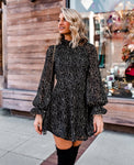 House Of Harlow 1960 x Revolve Black Printed Dress - Size S