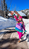 Show Me Your Mumu Multicolor Ski Sweater - Size L (Sold Out Online!)
