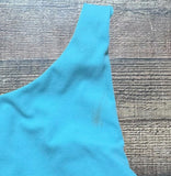 Lululemon Blue One Shoulder Sports Bra- Size 14 (see notes)