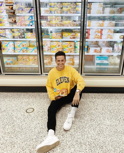 Levis x Stranger Things Limited Edition Yellow Eleven Crewneck
