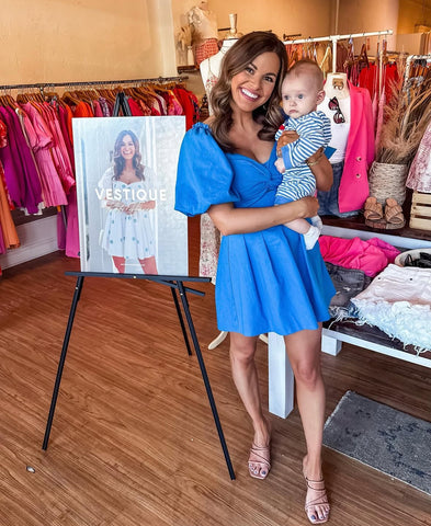 Zuccini Kids Blue/White Striped Helicopter Outfit - Size 3M