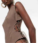 JACQUEMUS Tie Adjustable Halter Bodysuit- Size 36 (sold out online)