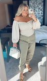 River Island Cargo Trousers - Size 16 (Inseam 27"-Sold Out Online!)