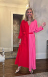 Tuckernuck India Hicks Scarlet and Hot Pink Madame G Caftan NWT - Size XXS