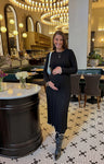 Vestique Black Mock Neck Sweater Dress - Size M (sold out online)