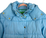 J. Crew Light Blue Signature Puffer Jacket - Size L (Sold Out Online!)