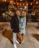 Lovers & Friends Grey and Silver Beaded and Sequin Dress - Size S (sold out online)