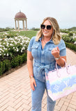 Good American Curvy Denim Jumpsuit - Size 4 (Sold Out Online!)